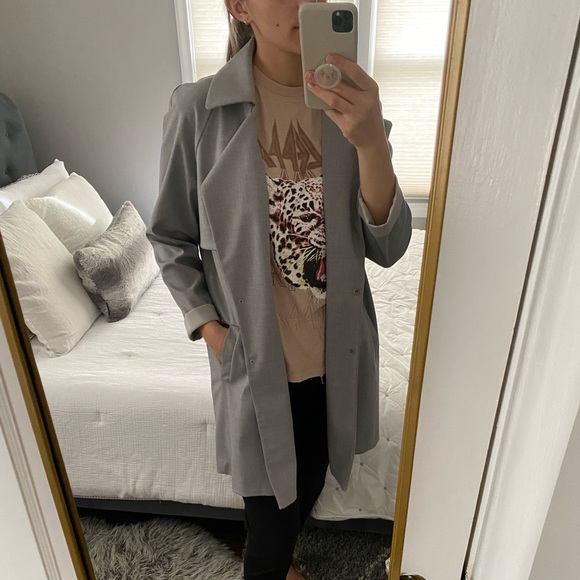 Halogen Jackets & Blazers - Double Breasted Duster Jacket